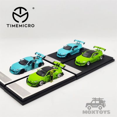 TIME MICRO 1:64 86 Blue /Apple Green Diecast Model Car