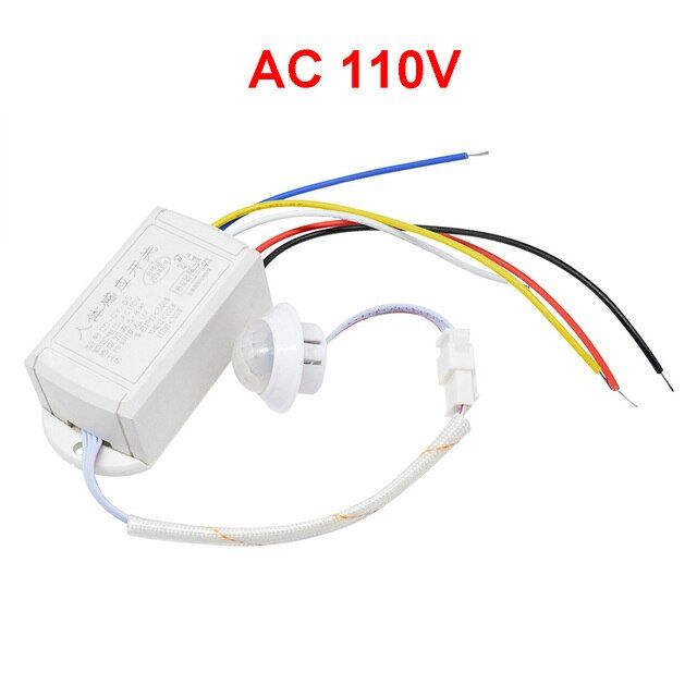 ที่หน่วงเวลาเซ็นเซอร์ตรวจจับการเคลื่อนไหวหลอดไฟอินฟาเรด110v-220v-ไฟ-led-สวิซต์ดันสวิตช์เซ็นเซอร์แสงโคมไฟกลางคืนอ่อนไหว