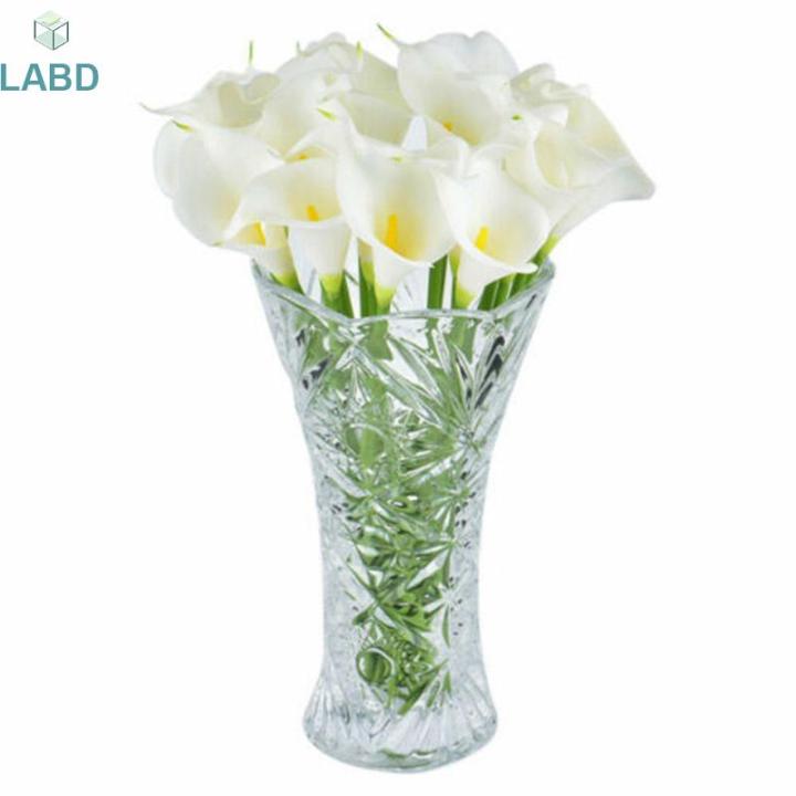 ลูกปัด-lalangbeads-มาใหม่ล่าสุดการตกแต่งบ้านแบบเดี่ยวช่อดอกไม้ก้านเดี่ยวยาวจริงดอกลิลลี่คาลล่าประดิษฐ์10ชิ้น