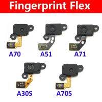 New Fingerprint Sensor For Samsung A30S A51 A70 A70S A71 Fingerprint Sensor Home Button Connection Flex Cable Ribbon