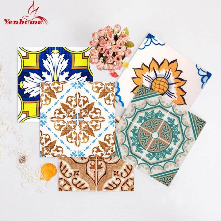 24-home-accessories-matte-square-สติ๊กเกอร์ติดผนัง-modern-home-decor-self-adhesive-decals-สำหรับห้องครัวห้องนั่งเล่นพื้นหลัง-renovation-tile-patch
