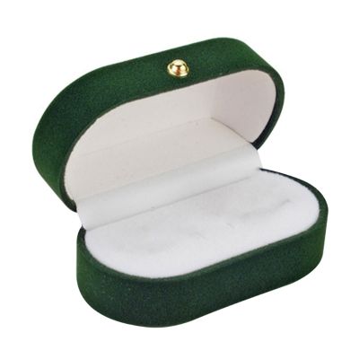 เคสแหวนสีกำมะหยี่กล่องบรรจุกล่องใส่แหวนแบบมีที่กล่องใส่แหวนกล่องแหวนหมั้นสำหรับงานแต่งงาน