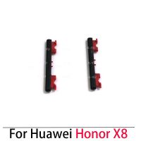 【XX】Para Huawei Honor X8 X8A Power ON OFF Volume Up Down Side Botão Chave