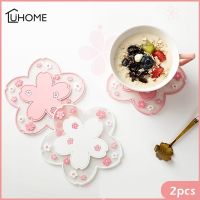 【CW】 2pcs/set Soft Coaster Table Bowl Mats Wedding Resistant Placemat for Dining