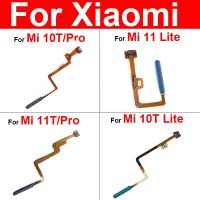 Kabel Flex konektor ID Sentuh Sensor sidik jari kabel Flex konektor ID Sentuh dengan tombol daya untuk Xiaomi Mi 10T 11T Pro Mi 11 Lite M2101K9G suku cadang perbaikan