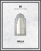 กระจกตกแต่งผนังดีไซน์ Muro Living รุ่น WILLA