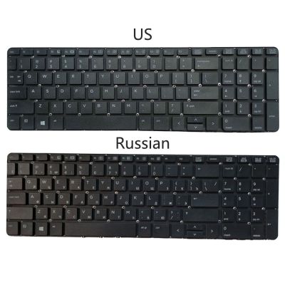 New US/Spanish Keyboard For HP Probook 450 G0 450 G1 450 G2 455 G1 455 G2 470 G0 470 G1 470 G2 English/RU Black