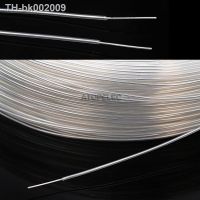 ✌♂ 5M Silver Plated PTFE F4 Solid Wire High Purity OFC Copper Single Core Cable HiFi Audio DIY 20/24/28/30 AWG