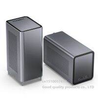 JONSBO เคส N1เซิร์ฟเวอร์ NAS ITX ที่เก็บของสำนักงานและที่บ้านมัลติมีเดียแบบ All-In-One ตำแหน่ง5ฮาร์ดดิสก์ตัวถังอลูมิเนียมแบบถอดเปลี่ยนได้