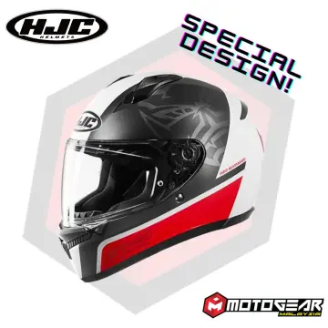 HJC Helmet C10 Tins Red/Black MC1SF