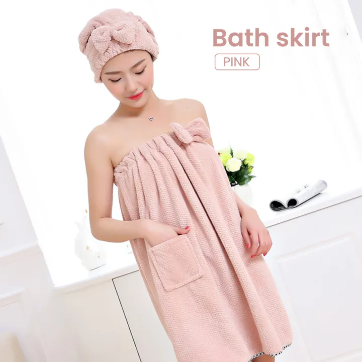 bath towel dress wrap