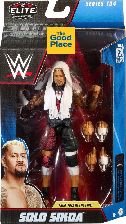 MATTEL WWE Elite Collection Series 104 Solo Sikoa Figure with ...