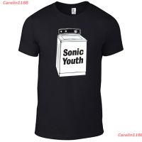 ใหม่เสื้อยืดลําลองสําหรับผู้ชายแขนสั้นคอกลมพิมพ์ลาย SONIC YOUTH WASHING Goo Nirvana Pixies