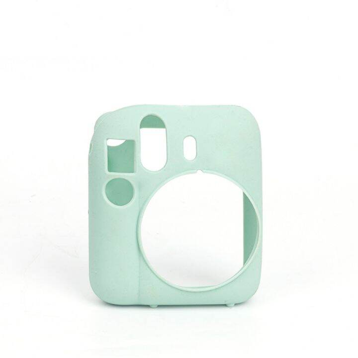 เคสซิลิโคนสำหรับกล้องสำหรับ-fujifilm-instax-เปลือก-mini12ฝาครอบป้องกันปลอกนิ่มสีทึบรอยขีดข่วนเคสขนาดเล็ก12