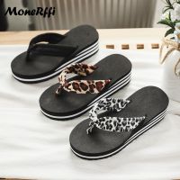 Thick Sole Wedges Flip Flops For Women 2023 Summer Clip Platform Sandals Woman Non-slip Beach Slippers Girls Outdoor Slides