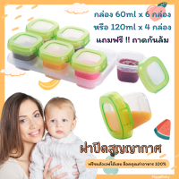 Set กล่องเก็บอาหารเด็ก กล่องเก็บอาหารเด็ก กล่องใส่อาหารเด็ก Baby Food Container แช่แข็ง ❤️ ไมโครเวฟได้ พร้อมถาดจัดระเบียบ