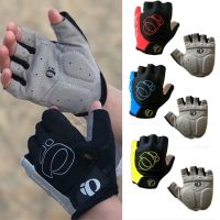 [Ready Stock] 1 Half Cycling Gloves Anti-Slip Anti-sweat Gel Anti Shock MTB Road