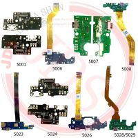 เมนบอร์ดหลักชาร์จบอร์ด Flex Cable USB Charging Dock Connector สําหรับ Alcatel 5001 5006 5007 5008 5023 5024 5026 5028 5029