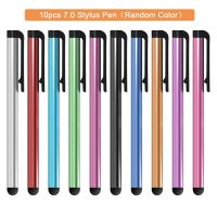 ปากกาสัมผัสหน้าจอคาปาซิทีฟโต๊ะวาดรูปปากกา Stylus สากล10ชิ้นสำหรับ Iphone Ipad Samsung Xiaomi แอนดรอยด์โทรศัพท์มือถือปากกาสไตลัสดินสอ