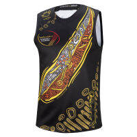 2021 RICHMOND TIGERS GUERNSEY INDIGENOUS RUGBY JERSEY size S-M-L-XL-XXL-3XL