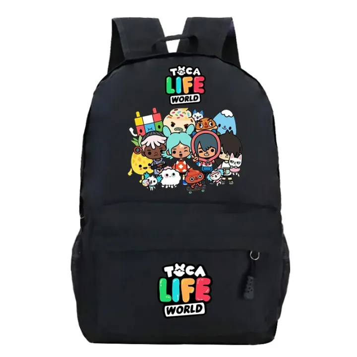 Game Toca Life World Backpack Men Women Toca Boca Life World Classic