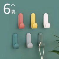 Contracted the snap hook stick non-mark sticky hook household kitchen door coat hook punch hook on the wall hanging hook