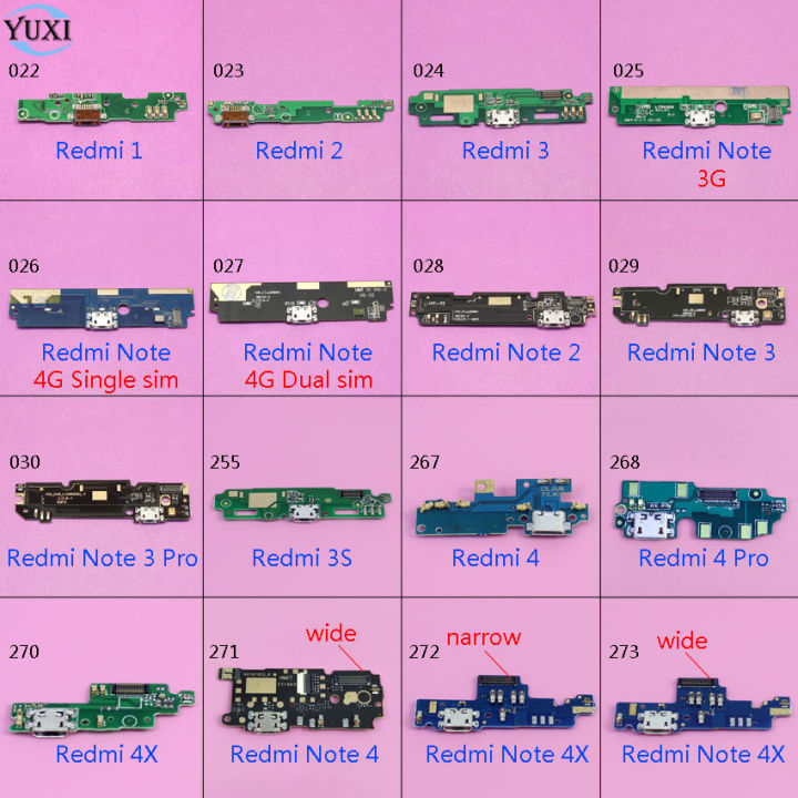 yuxi-1ชิ้นสำหรับ-xiaomi-redmi-5-plus-6-4a-5a-6a-s2-note-4x-5a-โมดูลไมโครโฟนชาร์จพอร์ต-usb-ตัวเชื่อมต่อสายเคเบิลบอร์ดเฟล็กซ์