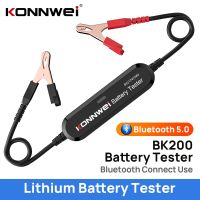 ZZOOI KONNWEI BK200 Car Battery Tester 12V 24V 6V Bluetooth Connect 100-2000 CCA High Precision Auto Battery Tester Tool pk BM560