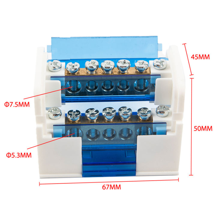 auto-stuffs-din-rail-terminal-block-wkh207-power-distribution-box-modular-connection-block