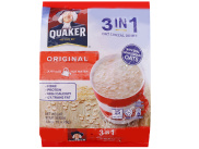 Thức uống yến mạch Quaker 3IN1 vị truyền thống Túi 15 gói