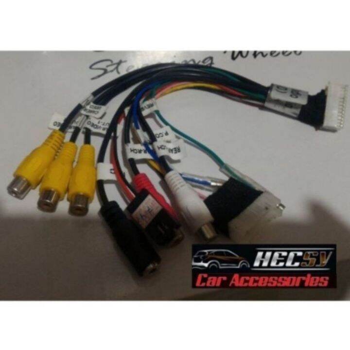 2016 2020 Innova Harness & Reverse Camera Cam Socket Video in out