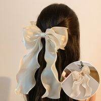 【CC】☃☇  Hair Clip Multi-Layer Pearlescent Bow Hairpins Korean Headpiece Accessories