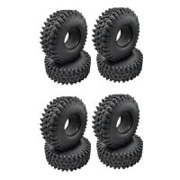 8PCS 120MM 1.9 Rubber Rocks Tyres Wheel Tires for 1/10 RC Rock Crawler Axial SCX10 90046 AXI03007 TRX4 D90