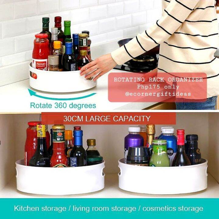 ROTATING RACK ORGANIZER | Lazada PH