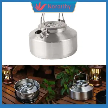 Camping Kettles For Boiling Water,0.9l Lightweight Picnic Coffee