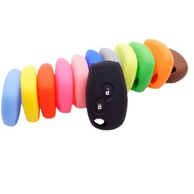 dfthrghd Silicone Car Key Cover Case For Renault 2 Buttons Kangoo DACIA Scenic Megane Sandero Captur Twingo Modus For Nissan Accessories