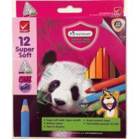 (KTS)ดินสอสีไม้มาสเตอร์อาร์ต Masterart Super Soft 12 สี