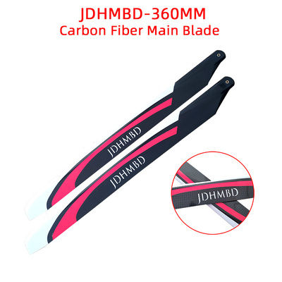 JDHMBD ใบพัดหลัก คาร์บอนไฟเบอร์ขนาด 360-380-550 mm อะไหล่อุปกรณ์เสริมเฮลิคอปเตอร์บังคับวิทยุ