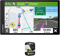 Garmin 010-02469-00 DriveSmart 66 6" Car GPS Navigator Bundle with Premium 2YR CPS Enhanced Protection Pack 6 inch