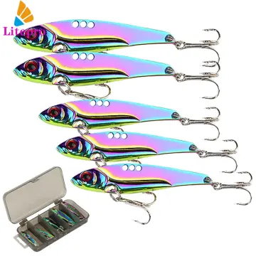 100pcs Fishing Hooks Set Multicolor Lead Head Jigs with head hooks fishing  hooks Single Hook Maggot Grub Soft Lure Outdoor Fishing Accessories 