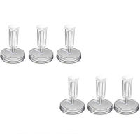 Wide Mouth Tank Fermentation Kit, 6-Piece Fermentation Tank Cover and 6-Piece Fermentation Airlock Fermentation Kit