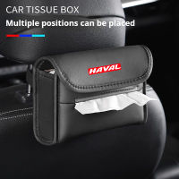 HAVAL กล่องทิชชู่ในรถกล่องเก็บของ Hiasan Interior Tempat Tisu Mobil อุปกรณ์เสริมรถยนต์สำหรับ Haval H6 Jolion H2s H2 H1 2021 2022 2023 H5 M4 H9