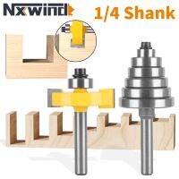 NXWIND T Type Sloting Bit Rabbeting พร้อมชุดแบริ่ง 6 ชุด Router Bit Woodworking Milling Cutter สําหรับ Wood Bit Face Mill