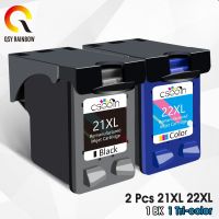 QSYRAINBOW ink cartridge Replacement For HP 21xl 22 Remanufactured for hp 21 for hp21 Deskjet F2180 F2280 F4180 F4100 F2100