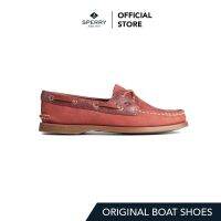 SPERRY A/O TONAL LEATHER รองเท้าโบ๊ทชูส์ ผู้หญิง สีแดง ( BOAT - STS86654 )