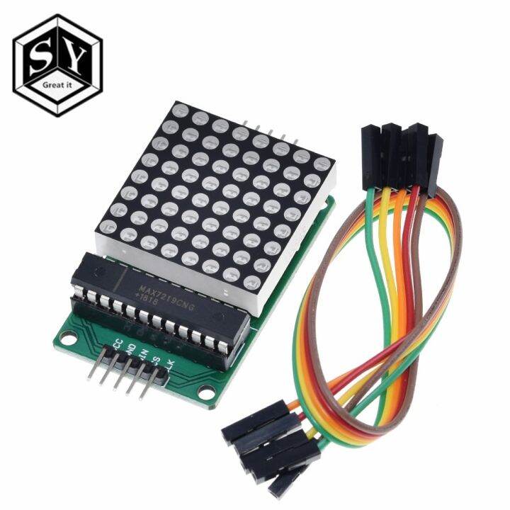 8x8 8*8 Max7219 Dot Led Matrix Module Mcu Led Display Control Module ...