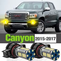 2x LED Fog Light Accessories Lamp For GMC Canyon 2015 2016 2017