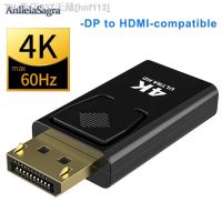 【CW】△┅♙  Display Port to HDMI-Compatible Male Female Converter Video Audio Cable Laptop