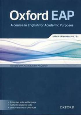 Bundanjai (หนังสือคู่มือเรียนสอบ) English for Academic Purposes B2 Student s Book DVD (P)