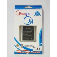 Meago แบตเตอรี่ Samsung Galaxy J1/SM-J100Fความจุ 1750 มิลลิแอมป์ **ของแท้ ประกัน**